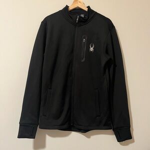 Spyder Black Full-Zip Jacket
